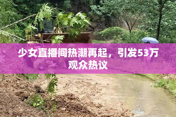 少女直播间热潮再起，引发53万观众热议