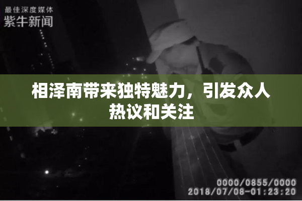 相泽南带来独特魅力，引发众人热议和关注