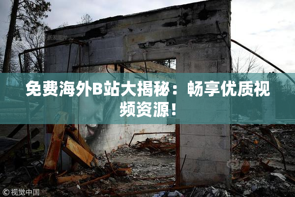 免费海外B站大揭秘：畅享优质视频资源！
