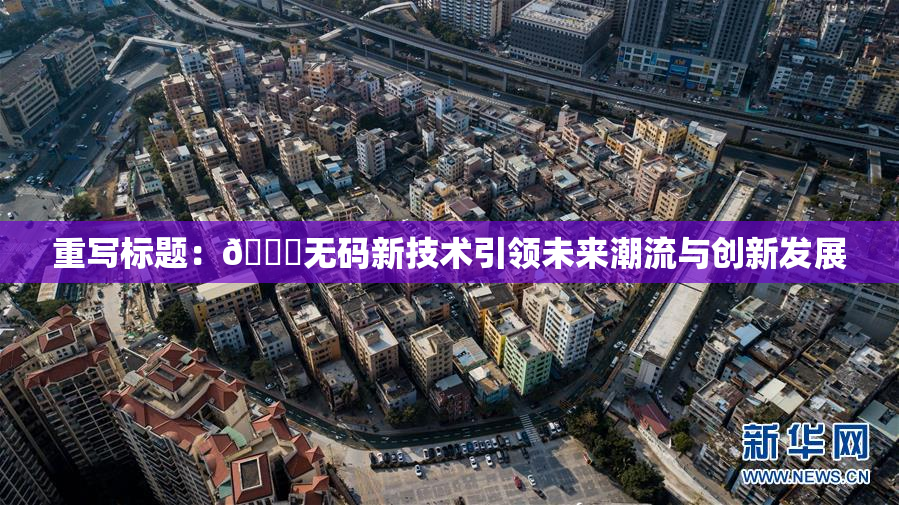 重写标题：🔞无码新技术引领未来潮流与创新发展