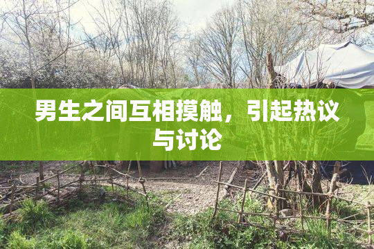 男生之间互相摸触，引起热议与讨论