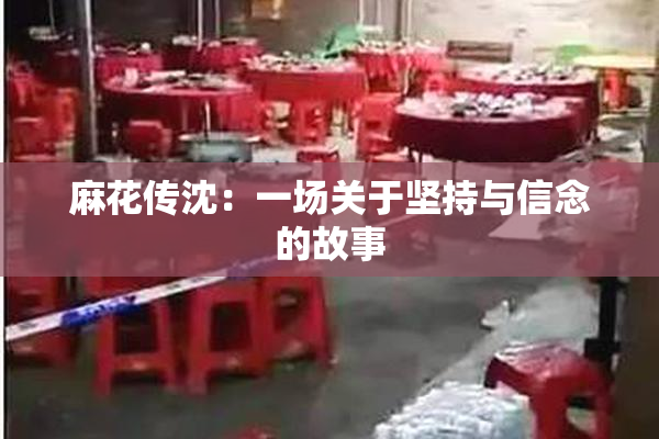 麻花传沈：一场关于坚持与信念的故事