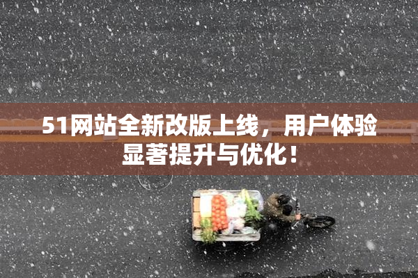 51网站全新改版上线，用户体验显著提升与优化！