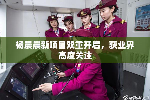 杨晨晨新项目双重开启，获业界高度关注
