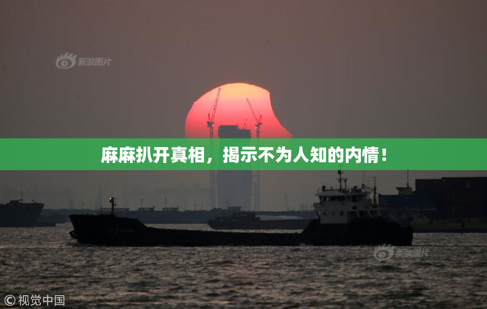 麻麻扒开真相，揭示不为人知的内情！