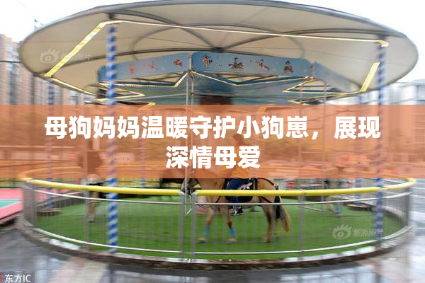母狗妈妈温暖守护小狗崽，展现深情母爱