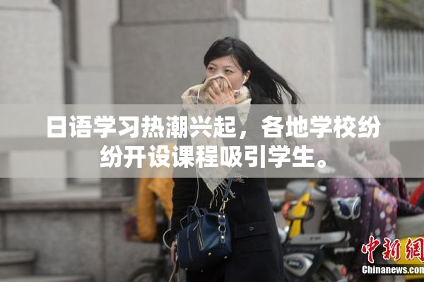 日语学习热潮兴起，各地学校纷纷开设课程吸引学生。