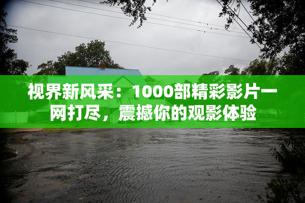 视界新风采：1000部精彩影片一网打尽，震撼你的观影体验