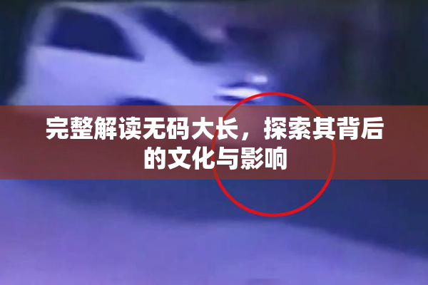 完整解读无码大长，探索其背后的文化与影响