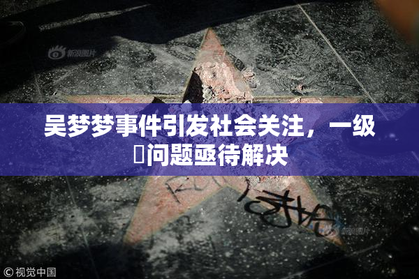 吴梦梦事件引发社会关注，一级婬问题亟待解决