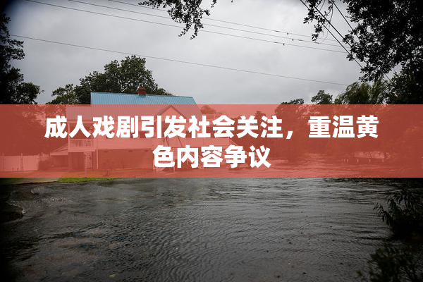 成人戏剧引发社会关注，重温黄色内容争议
