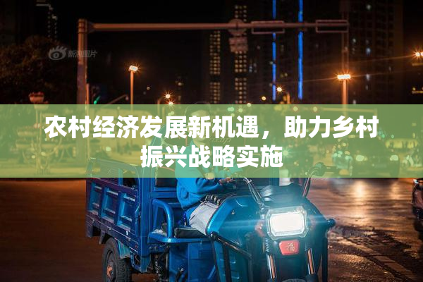农村经济发展新机遇，助力乡村振兴战略实施