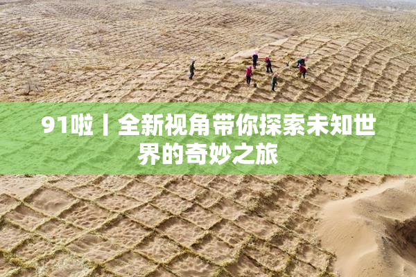 91啦丨全新视角带你探索未知世界的奇妙之旅