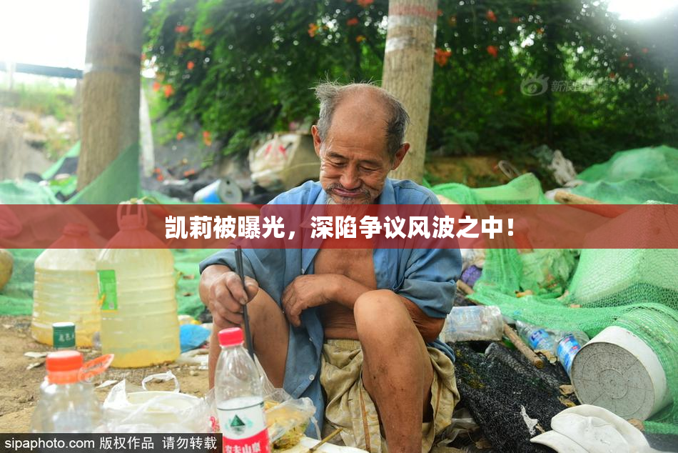 凯莉被曝光，深陷争议风波之中！